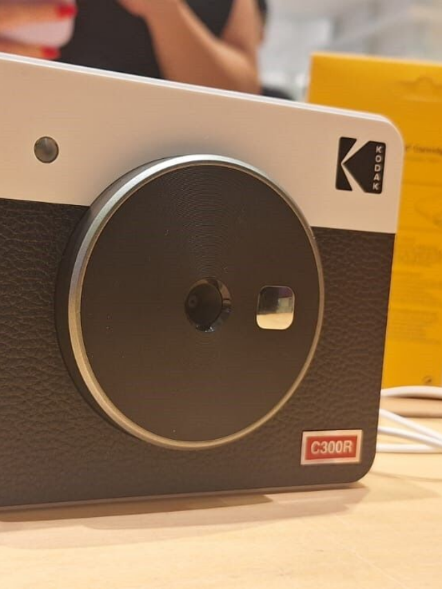 Imagem de: Kodak está de volta com duas câmeras instantâneas!