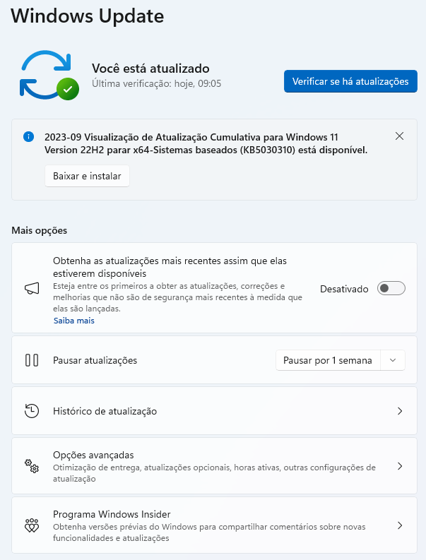 Windows 11 ganha opção para baixar updates assim que eles estiverem  disponíveis